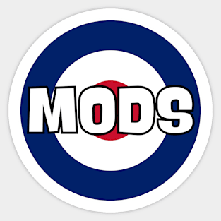 Mods UK Roundel Design Sticker